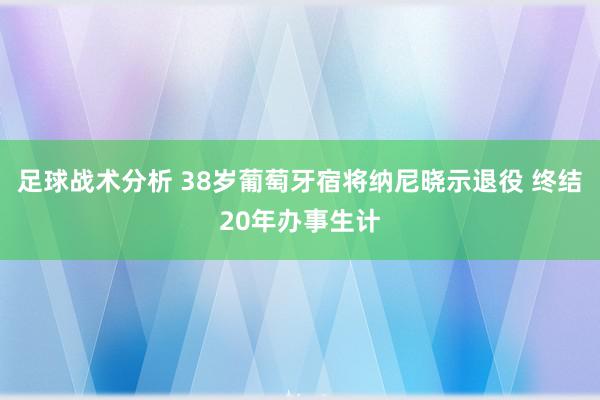 足球战术分析 38岁葡萄牙宿将纳尼晓示退役 终结20年办事生计